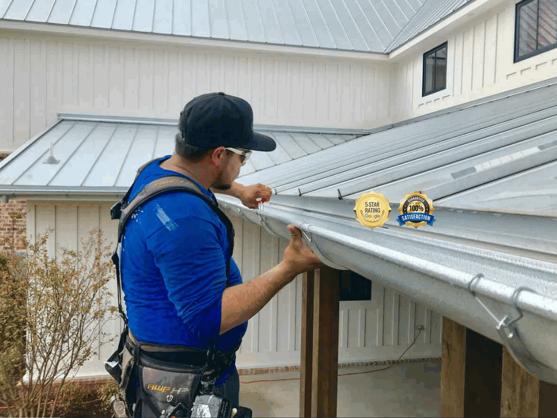 Gutter installation in Fort Meade, Florida